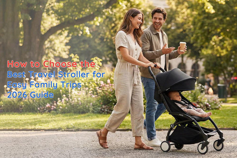 How to Choose the Best Travel Stroller for Easy Family Trips: 2026 Guide - Dezine Kids - The Baby Shop