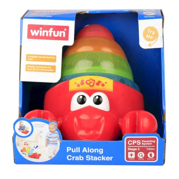 Crab Stacker Toy with melodies and sounds