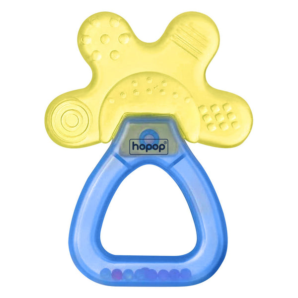 "Baby teething toy – water-filled cooling teether for infants"