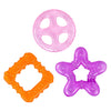 Hopop Multi-Textured, Water-Filled Cooling Teether – Pack of 3 - Dezine Kids