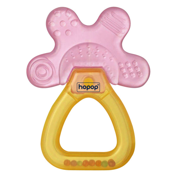 "Soothing water teether for babies – safe cooling teething toy"