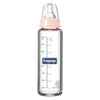 Premium Slim Neck Glass Feeding Bottle, 250ml - hopop.in