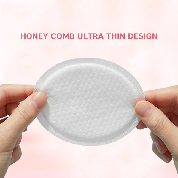 Hopop Disposable Nursing Breast Pads, Soft & Leak-Proof for Moms, 30 Pcs - Dezine Kids