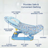 Hopop Anti-Skid Compact Baby Bather for Safe & Comfortable Bath Time - Dezine Kids