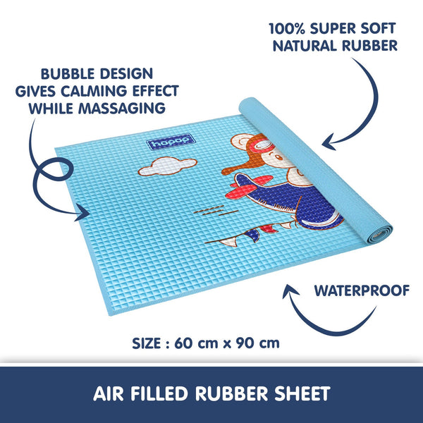 Hopop Multipurpose Baby Massage Mat,Waterproof Diaper Changing Mat - Plane