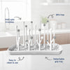Hopop Portable Baby Bottle Drying Rack, Compact & Travel Friendly - Dezine Kids