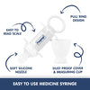 Hopop Multipurpose Baby Oral Medicine Dispenser / Feeding Syringe – White - Dezine Kids