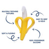 Hopop Easy Grip Banana-Shaped Silicone Baby Teether - Dezine Kids