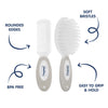 Hopop Baby Soft Bristle Hair Brush & Rounded Teeth Comb Set - Dezine Kids