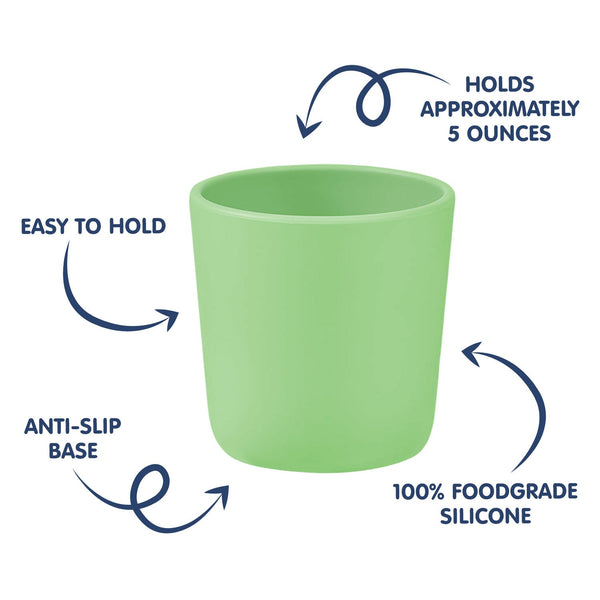 Hopop Silicone Training Cup for Babies and Toddlers – Easy Grip & Spill-Resistant - Dezine Kids