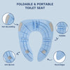 Hopop Foldable Travel Potty Seat for Kids – Safe, Portable & Hygienic - Dezine Kids