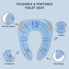 Foldable Travel Potty Seat for Kids – Safe, Portable & Hygienic