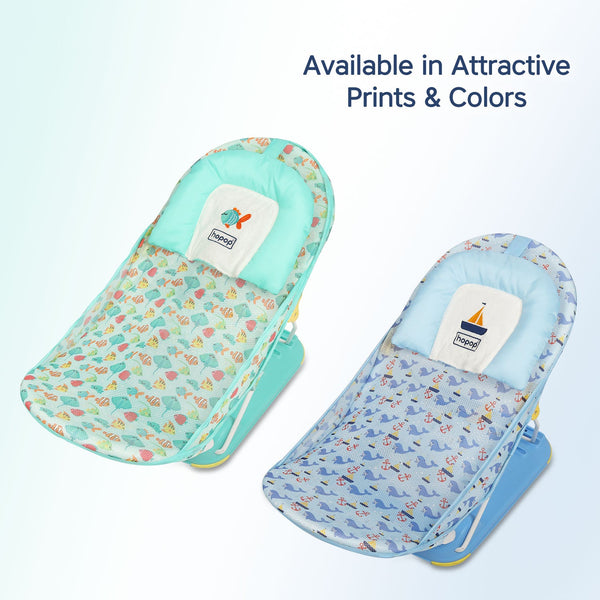 Hopop Anti-Skid Compact Baby Bather for Safe & Comfortable Bath Time - Dezine Kids