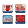 Hopop Elbow & Knee Pads for Crawling Babies – Soft, Stretchable & Anti-Slip - Dezine Kids