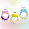 Hopop Silicone Baby Fruit Feeder with Rattle Handle – Teether & Food Nibbler - Dezine Kids
