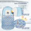 Anti-Skid Compact Baby Bather for Safe & Comfortable Bath Time