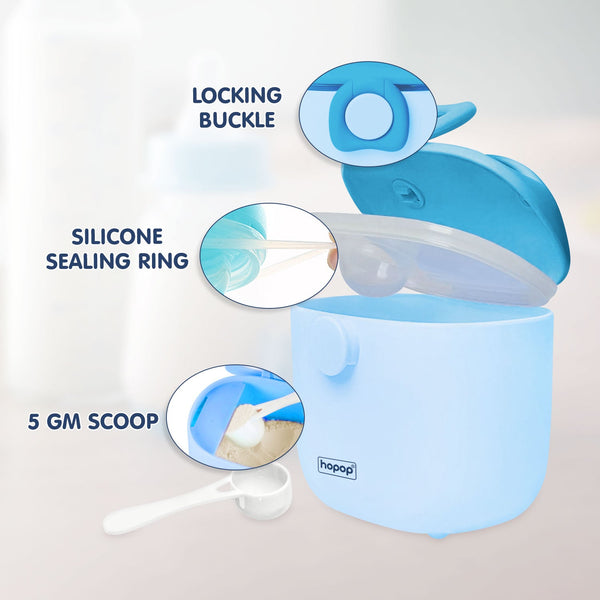 Hopop Milk Powder & Multi-Purpose Food Container -210 ml - Dezine Kids