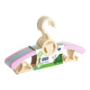 Hopop Adjustable Anti-Slip Hangers for Baby & Kids Clothes – Pack of 6 - Dezine Kids