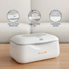 Hopop Warm Glow Baby Wipes Warmer Gentle & Comfortable Wipe Heating - Dezine Kids