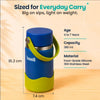 Basil Insulated Stainless steel bottle with Carry Handle - Oasis