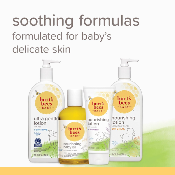 Burt's Bees Baby Nourishing Lotion Calming - 170g - Dezine Kids