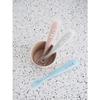 Beaba Set of 4 Easy Grip 1st Stage Silicone Spoons - Pebble Set