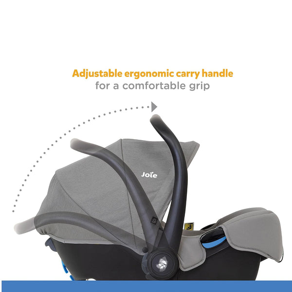Joie Carry Cot Car Seat I-Snug - Gray Flannel - Dezine Kids
