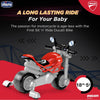 Chicco Toy Ducati Monster Ride On with Removable Side Wheels & Push Along Toy For 1.5 to 5 Years