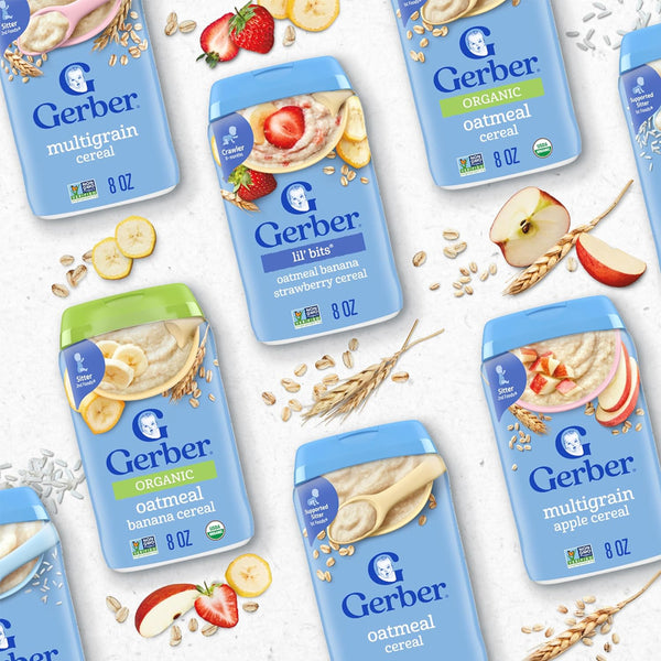 Gerber Cereal for Supported Sitters, 4+ months - Rice