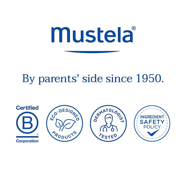 Mustela Gentle Baby Shampoo Tear Free Daily Shampoo with 93% Plant Based Ingredients - 200 ml