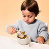 B.Box Toddler Cutlery Set Spoon and Fork - Latte Beige