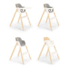 Nuna Bryn Baby High Chair with Premium Wood