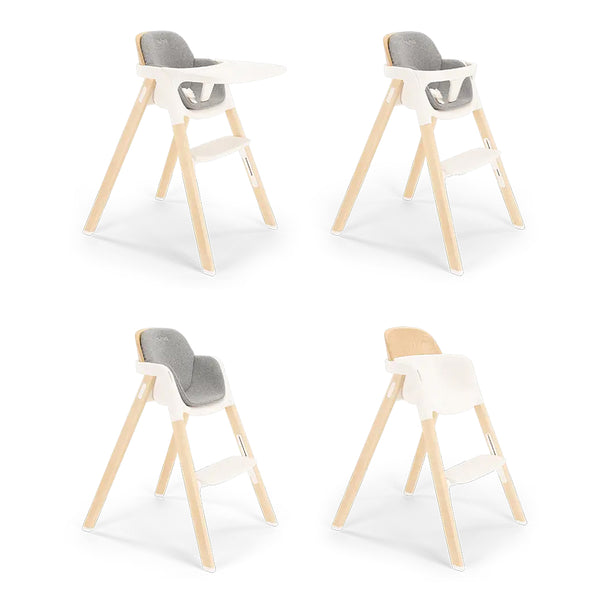 Nuna Bryn Baby High Chair with Premium Wood