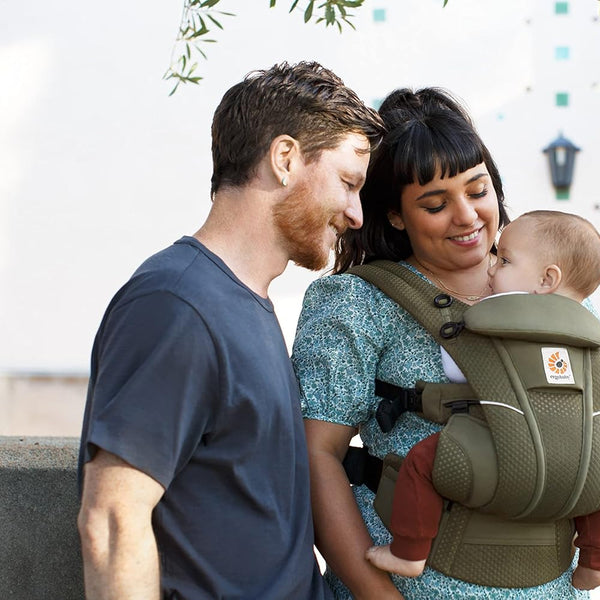 Ergobaby Omni Breeze Baby Carrier SoftFlex Mesh - Olive Green