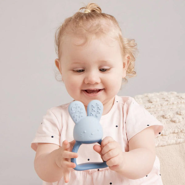 B.Box Chill Plus Fill Bunny Teether - Lullaby Blue