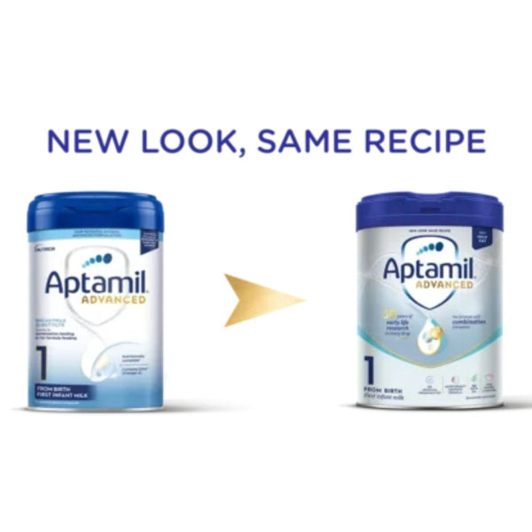 Aptamil Advanced First Infant Milk Formula Stage 1, 0 to 6 Months - 800g