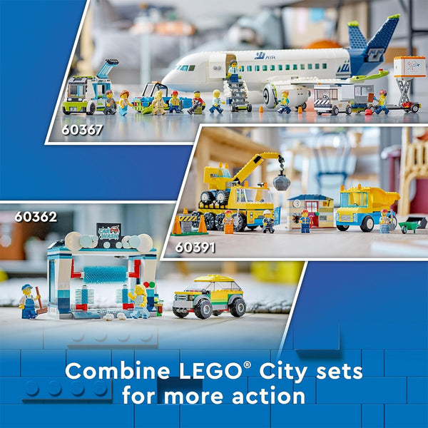 Lego City Passenger Airplane Building Toy Set - Dezine Kids