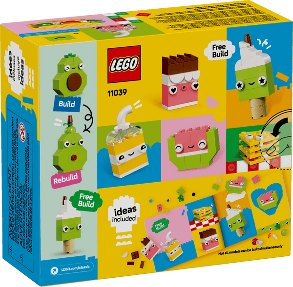 Lego Classic Creative Food Friends Imaginative Pretend Play Toy - Dezine Kids