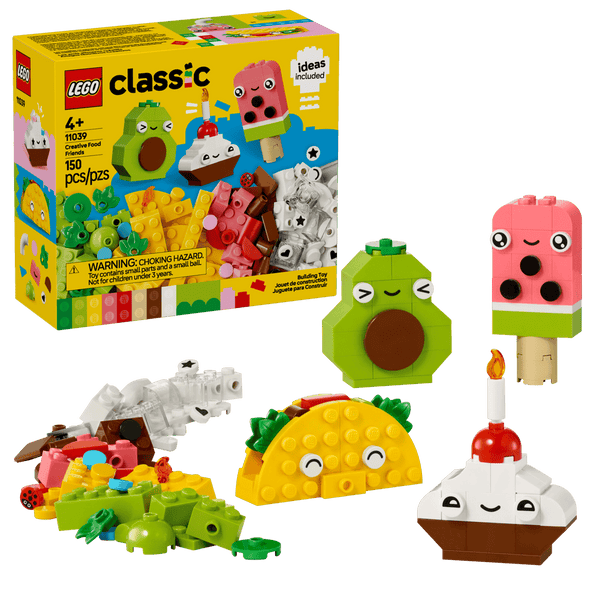 Lego Classic Creative Food Friends Imaginative Pretend Play Toy - Dezine Kids