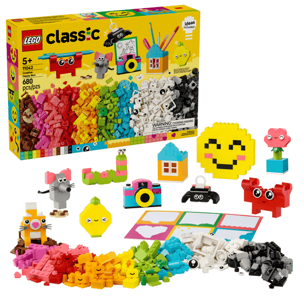 Lego Classic Creative Happy Box 680 Pcs - Dezine Kids