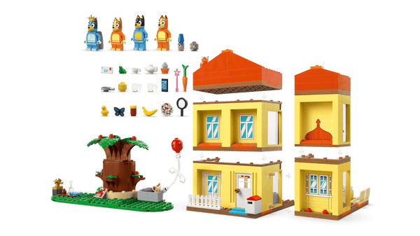 Lego Bluey Family House Playset, Home Building Kit - Dezine Kids