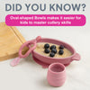 Bibado Silicone Suction Bowl - Blush