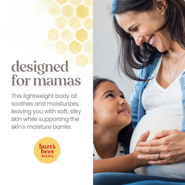 Burt's Bees Mama Bee Nourishing Body Oil - 118ml - Dezine Kids