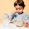 B.Box Toddler Cutlery Set Spoon and Fork - Latte Beige