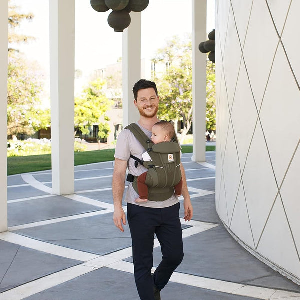 Ergobaby Omni Breeze Baby Carrier SoftFlex Mesh - Olive Green