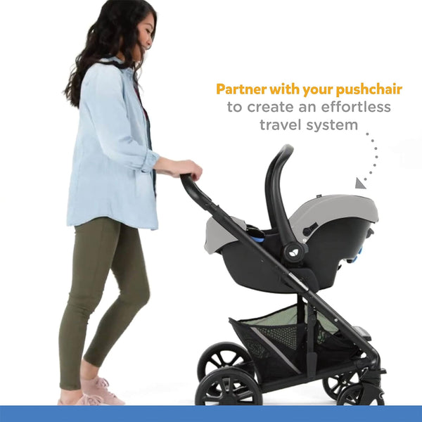 Joie Carry Cot Car Seat I-Snug - Gray Flannel - Dezine Kids