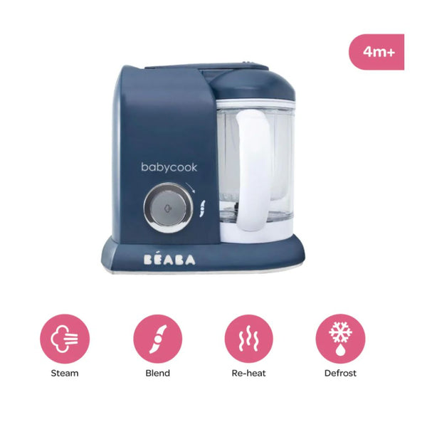 Beaba Babycook Solo 4 In 1 Food Processor - Navy