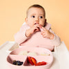 B.Box Toddler Cutlery Set Spoon and Fork - Blush Pink