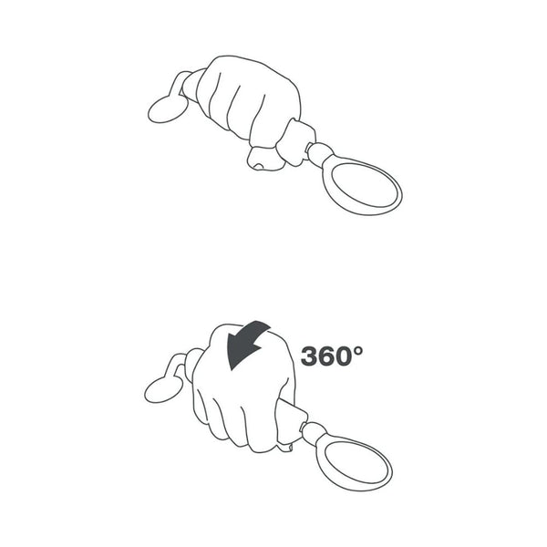 Beaba 360 Training Spoon - Neon