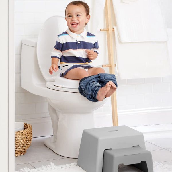 Skip Hop Potty Training Go Time 3 in 1 Potty - White & Grey